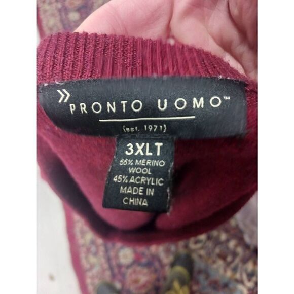 Pronto uomo merino wool sweater vest - Picture 3 of 3
